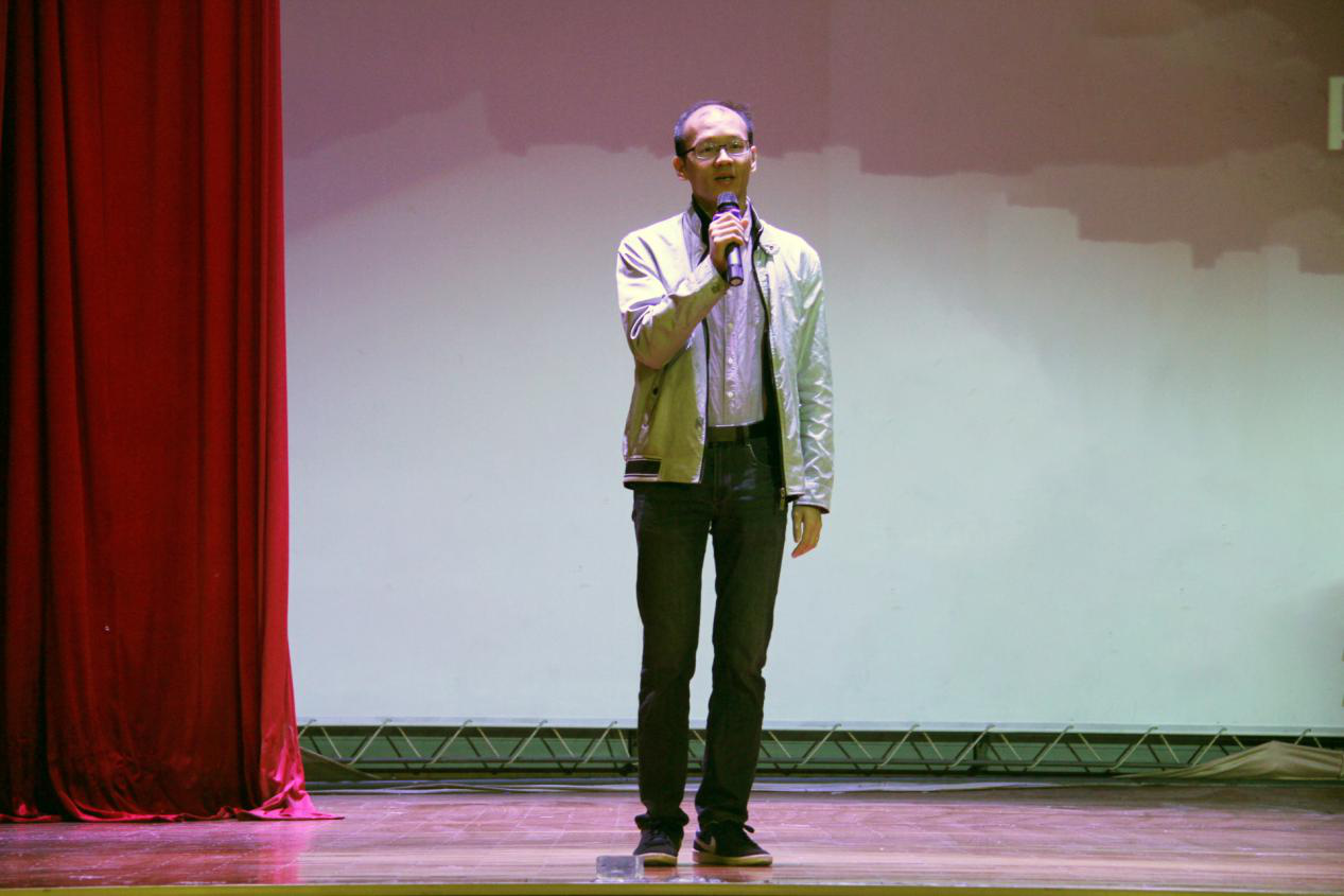 叶祥杰老师致辞